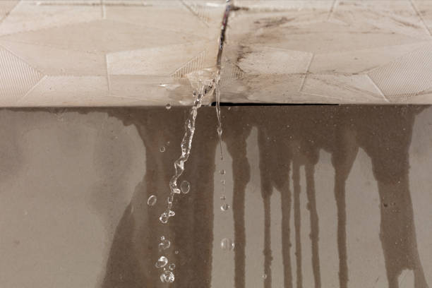 Professional Flood Damage Cleanup technician working in Hood, CA